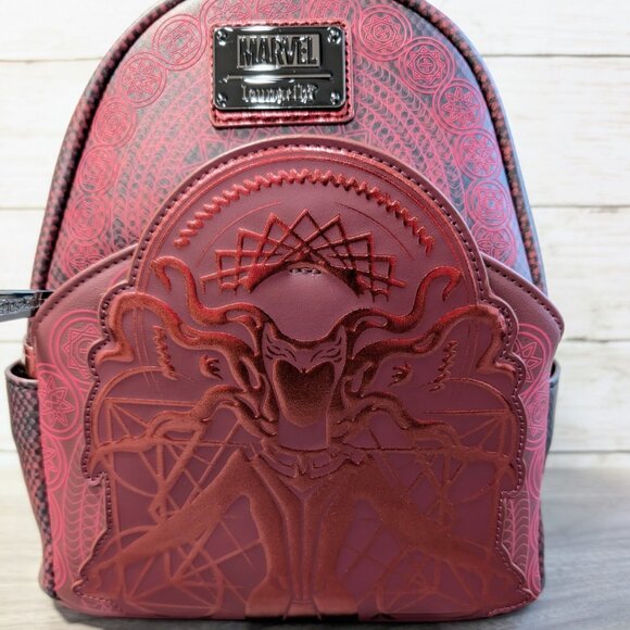 Loungefly Disney Parks Marvel Wandavision Scarlet Witch Mini Backpack - Picture 2 of 7